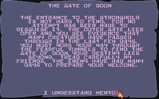 Hero Quest - Return of the Witch Lord [datadisk] atari screenshot